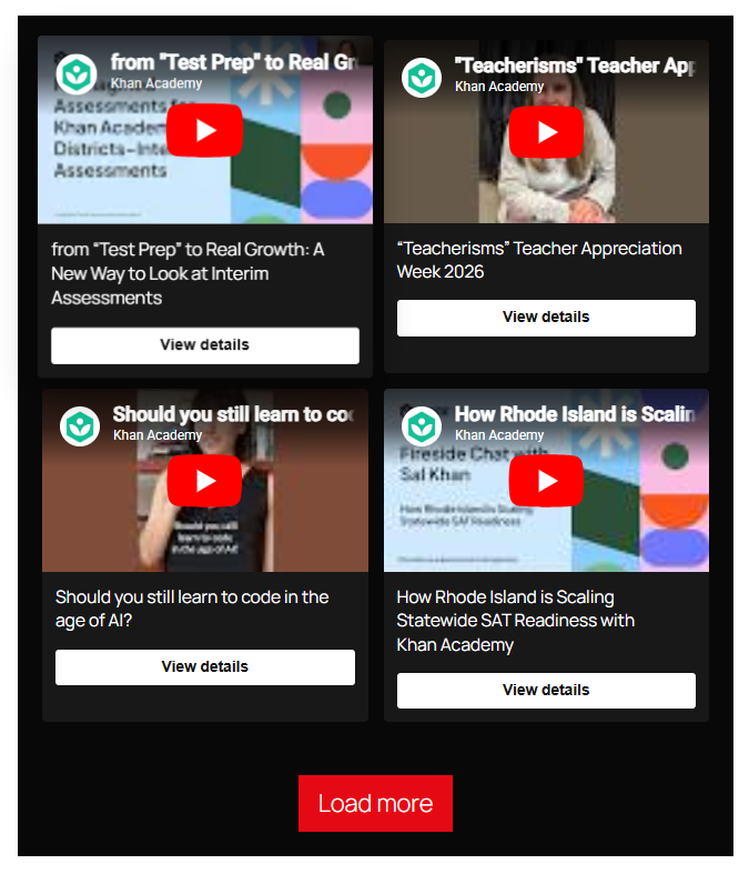 Grid YouTube playlist gallery theme in WordPress