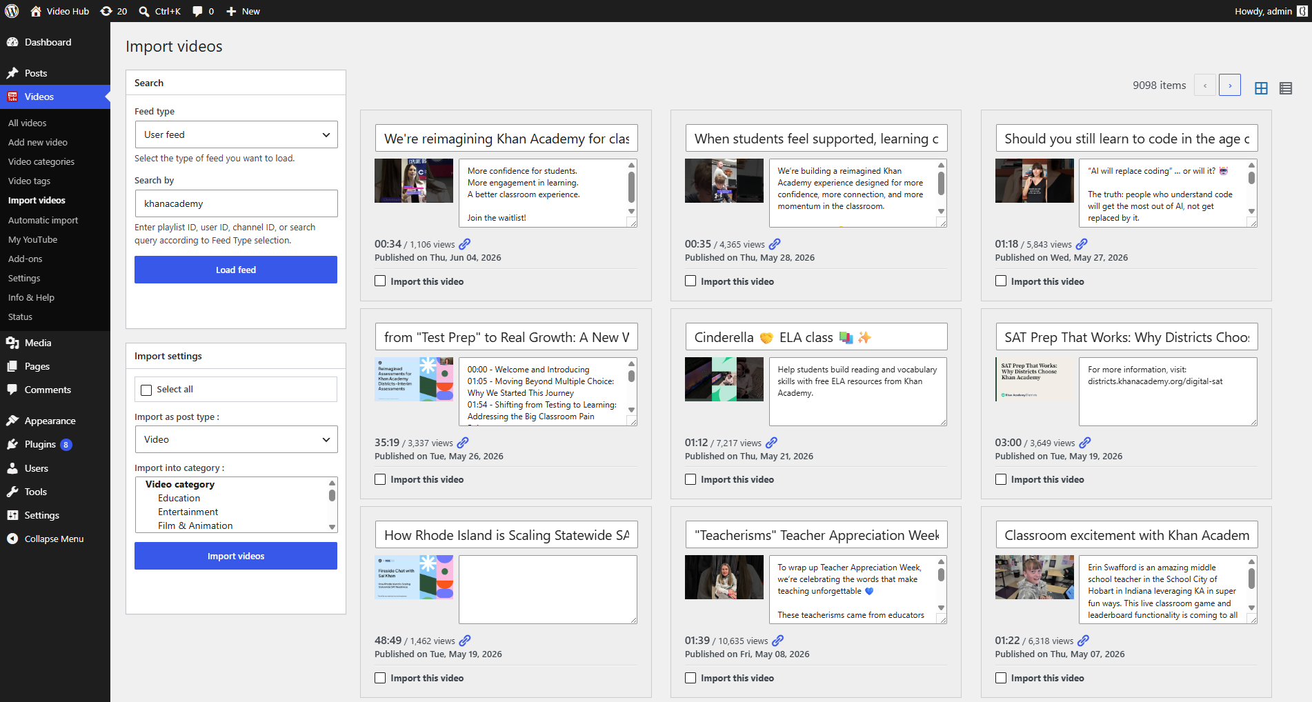YouTube Videos as a Custom Post Type in WordPress: Why It Beats Embeds